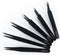 Precision Tweezers Set - 6PCS Anti Static ESD Industrial Tweezers Kit Matte Black, Fits for Electronics Repair, Soldering, Craft, Laboratory Work...