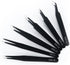 Precision Tweezers Set - 6PCS Anti Static ESD Industrial Tweezers Kit Matte Black, Fits for Electronics Repair, Soldering, Craft, Laboratory Work...