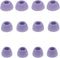 Purple Earbud Tips 6 Pairs S/M/L Earbud Covers Rubber Replacement Earbud Tips Ear Bud Replacement Pieces Silicone Compatible with Samsung Galaxy B...