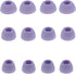 Purple Earbud Tips 6 Pairs S/M/L Earbud Covers Rubber Replacement Earbud Tips Ear Bud Replacement Pieces Silicone Compatible with Samsung Galaxy B...