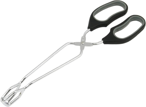 Chef Craft Classic Offset Tongs, 12 inches in length, Black...