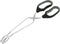 Chef Craft Classic Offset Tongs, 12 inches in length, Black...