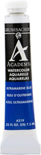 Grumbacher Academy Watercolor Paint, 7.5ml/0.25 Ounce, Ultramarine Blue (A219)...