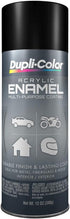 Dupli-Color DA1603 Multi-Purpose Acrylic Enamel Spray Paint - Semi-Gloss Black - 12 oz. Aerosol Can...