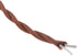 RTNLIT 16.4Ft Twisted Cloth Covered Lamp Cord with Switch Button and Molded Plug,18-Gauge Fabric Electrical Cord, Stripped Ends Ready for Wiring(5...