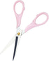 Multipurpose Stylish Pink Scissors, Stainless Steel Scissors with Acrylic Handle Stationery Paper Cutting Tool for Office, Home, School (Pink)...