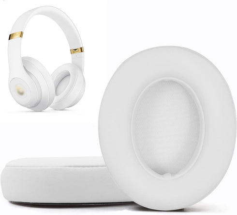 Replacement Ear Pads Cushions Compatible with Beats Studio 3.0/2.0, Headphone Ear Covers with High Density Memory Foam, Soft Leather, Adaptive Bea...