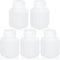 1oz/5 Pcs Plastic Lab Chemical Reagent Bottles, Square Sample Storage Container, Chemical Container Bottle with Inner Ring Cover, Narrow Mouth Sam...