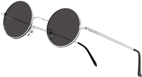 NIEEPA Vintage Small Round Polarized Hippie Sunglasses for Men Women Circle Sun Glasses NP1002...