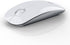 Bluetooth Wireless Mouse - (BT5.1+USB) Slim Dual Mode Computer Mice with Quiet Click, Low Power, and 1600 DPI, Portable Cordless for MacBook, Lapt...