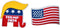 Shoe Charms for Crocs Trump 2024 Presidential Election Political Republican American Flag America...