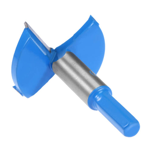 uxcell Forstner Drill Bits 55mm, Tungsten Carbide Wood Hole Saw Auger Opener, Woodworking Hinge Hole Drilling Boring Bit Cutter (Blue, Gray)...
