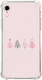 Cute Pink Christmas Tree Case Compatible with iPhone XR, Winter Christmas Case for iPhone XR for Teens Men and Women, Cool TPU Bumper Phone Case C...