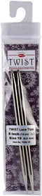 ChiaoGoo Needle Tips 5 inch (13cm) for Twist Red Lace Interchangeable Set Size US 11 (8mm) 7505-11...