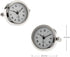 MRCUFF Real Working Watch Pair Cufflinks in a Presentation Gift Box & Polishing Cloth...