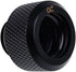 Alphacool 17262 Eiszapfen 13mm HardTube Compression Fitting G1/4 - knurled - deep Black Water Cooling Fittings...