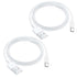 2 Pack iPhone 15 Carplay USB Cable for iPhone 15, 15 Pro Max, 15 Plus Car Charger, iPad Pro 12.9/11, iPad 10 Generation, iPad Air 5 Generation/4 G...