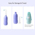 Peri Bottle for Postpartum Care, Portable Travel Bidet for Women, 17oz Large Capacity Perineal Bottle for Feminine Hygiene with Travel Bag and Ang...