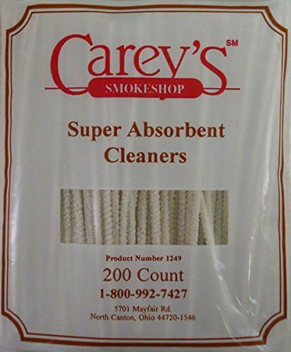 200 Pack of 6½" Long Regular Super Absorbent Pipe Cleaners - 1249...