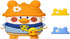 for Cute AirPods Case Cover, Cartoon Fun Funny Lovely Duck Shape Design Fashion Cases for Boys Girls Kids Teen for Air pods 1 2(Changeable Hat Duc...