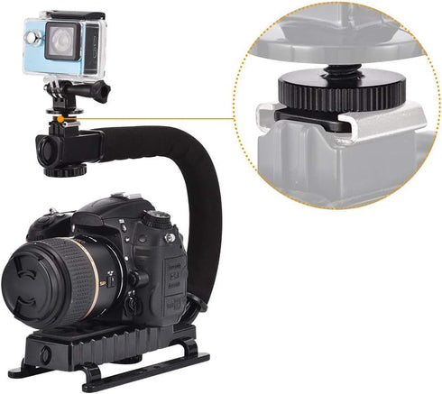 4-Pack 1/4 Inch Camera Adapter Screws: Versatile Flash Hot Shoe Mounts for DSLR Camera Rigs, Tripods, and Accessories...