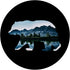 Bear Forest Lake Mountain Design PopSockets PopGrip: Swappable Grip for Phones & Tablets PopSockets Adhesive PopGrip...