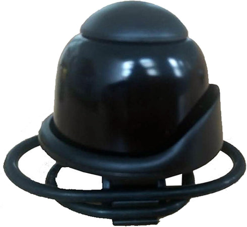 Bicycle Bell for Adult Bikes, Adjustable Rubber Ring Aluminum Black Kids Bike Bell, Toddler Bicycle Bells for Handlebars, Loud Cycling Ring Bell f...