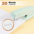 Stapler, Office Stapler, Stapler for Desk Portable Durable Staplers Office Supplies (Green)...