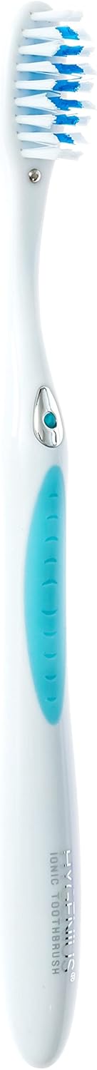 Ionic Toothbrush. The Ultimate Plaque Fighting Trillion ION Toothbrush. A Dentist Clean at a Drug Store Price. (Aqua)...