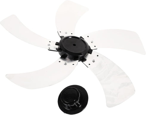Holibanna 5 Floor Fan Blade Stand Fan Leaves Alloy Fan Leaves Fan Leaves for Table Fan Standing Pedestal Fan Blades Indoor Fan House Fan Table Fan...