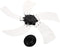 Holibanna 5 Floor Fan Blade Stand Fan Leaves Alloy Fan Leaves Fan Leaves for Table Fan Standing Pedestal Fan Blades Indoor Fan House Fan Table Fan...