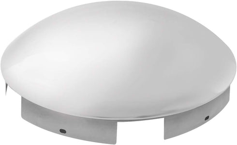 GG Grand General 10504 Stainless Steel Front Hub Cap, 1 Inch Lip, 6 Uneven Notches...
