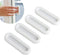 4 Pcs Window Plastic Stick on Cabinet Handles, Self Adhesive Handles Stick on Knobs for Cabinets and Drawers, Plastic Cabinet Handles for Kitchen ...