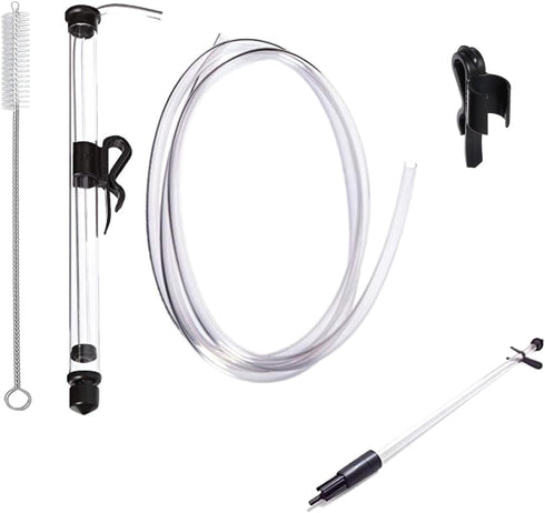 Fermtech Mini 14" Long Deluxe Siphoning Kit – Complete Home Brewing Equipment for Beer, Wine, Mead, and Craft Brew Making; Includes Auto Siphon Pu...