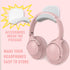 Bluetooth Headphones Over Ear 68H Playtime 6 EQ Wireless Headset with Microphone HiFi Stereo Foldable Lightweight Deep Bass for Travel Home Office...