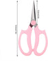 Floral Scissors, Pruning Shear Pruning Scissor, Multifunctional Floral Scissors Pruning Shears Flower Cutting Scissors (Pink)...