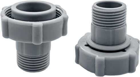 Swimming Pool Drain adapter Fitting Connects Fit for Coleman Pools,for Coleman P6A1420,P6D1420 Pools drain hose adapter 1.5-Inch ?2 Pack?...
