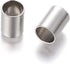 Fashewelry 50Pcs Large Hole Stainless Steel Tube Spacer Beads 12x9mm Smooth Polished Metal European Charm Beads for Jewelry Making Hole: 8mm...