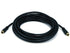 Monoprice 15ft Coaxial Audio/Video RCA Cable M/M RG59U 75ohm (for S/PDIF, Digital Coax, Subwoofer & Composite Video)...