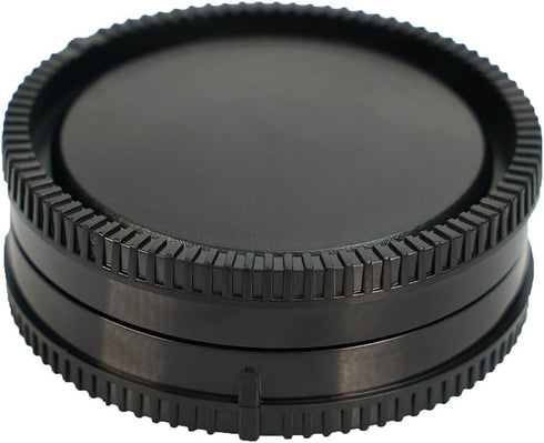NIYI 2Sets Camera Body Cap and Rear Lens Cap Cover Kit for Sony ENEX Mount Camera and Lenses Rear Lens Protector Cover and Body Cap Set...