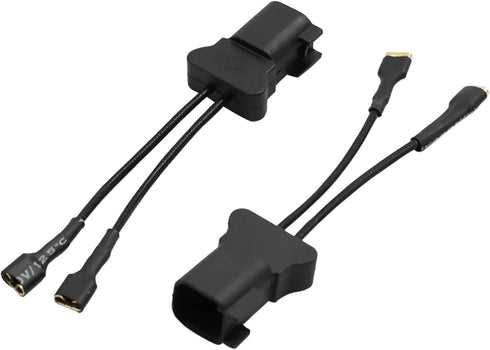 uxcell 2pcs Car Horn Adapter Wiring Harness Pigtail Socket for Ford Mondeo Focus Fiesta Cruze...