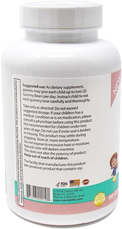 Carson Life Kids MULTIVITAMINS - Gummies...