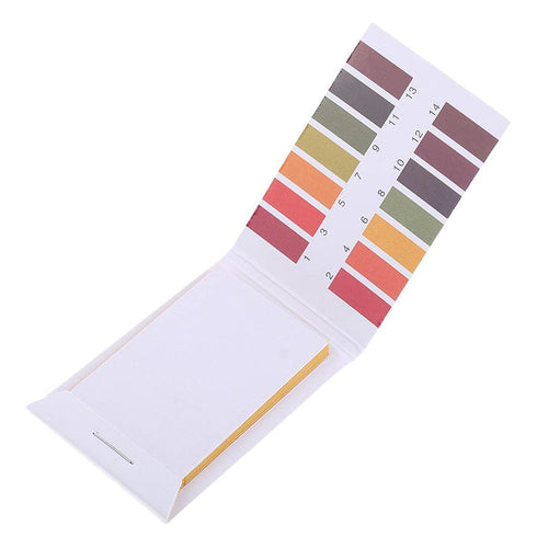 80 Strips Yellow Professional 1-14 Ph Litmus Paper Ph Tester Papers Ph Meters Indicator Paper Water Cosmetics Soil Acidity Test Strips Lab Consuma...