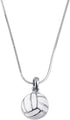 LUX ACCESSORIES Volleyball Sport Pendant Charm Necklace Sport Voleyball Volley...