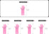 (2 Pairs Reusable Waterproof Household Dishwashing Non-Slip Cleaning Latex Rubber Kitchen Gloves (Pink, XX-Large)...