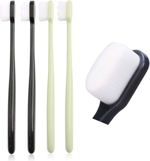 4PCS/Pack 10000 Hairs Toothbrush Dental Oral Care Teeth Brush for Tooth Sensitivity Children Deciduous Tooth Pregnant Woman Postpartum...