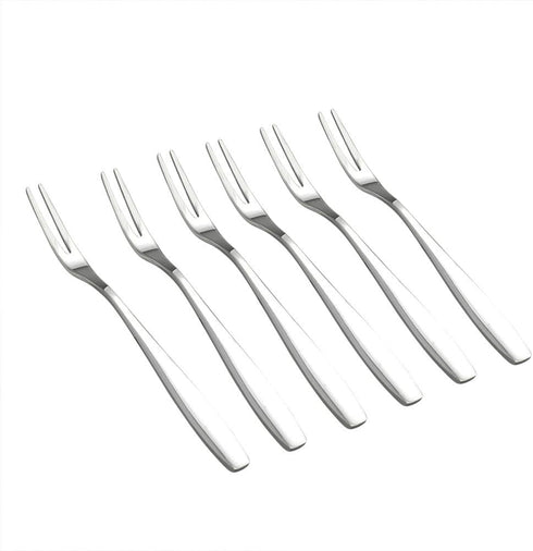 Ggbin 12-Piece Stainless Steel Fruit Forks, Mini Dessert Forks...