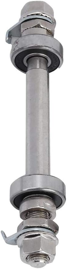 ycle Wheel Hub Axle, Metal ycle Wheel Hub Axle Front Rear Solid Shaft Lever Bike Repair Tool Accessories(Front) Bike Wheel Hub quick release rear ...