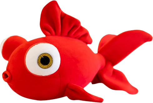 Fish Stuffed Animal Plush Red Soft Stuffed Goldfish Toy for Girls Boys, 13.78 in...