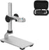 Ninyoon Universal Microscope Stand Pro, Stable Professional Aluminum Alloy Scope Base Holder Support Bracket for Max Diameter 1.4" USB Digital Wir...